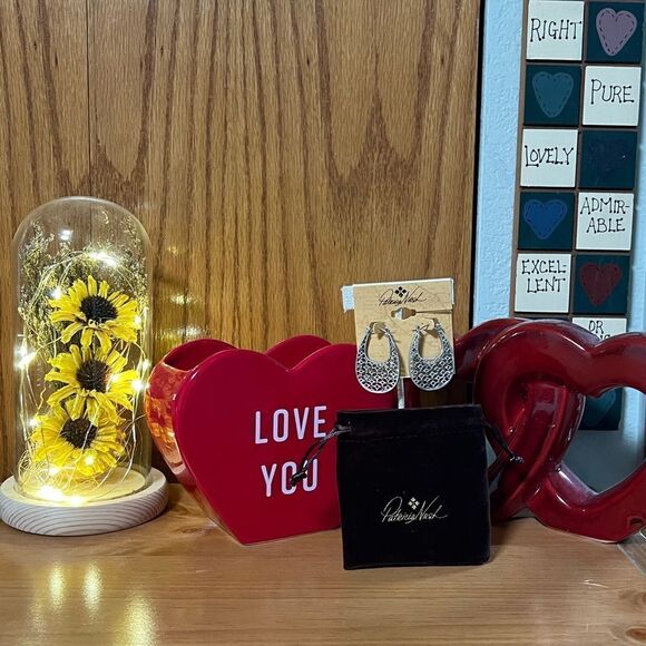 Patricia Nash Jewelry - NWT Patricia Nash Silver Hoop Earrings #PNER